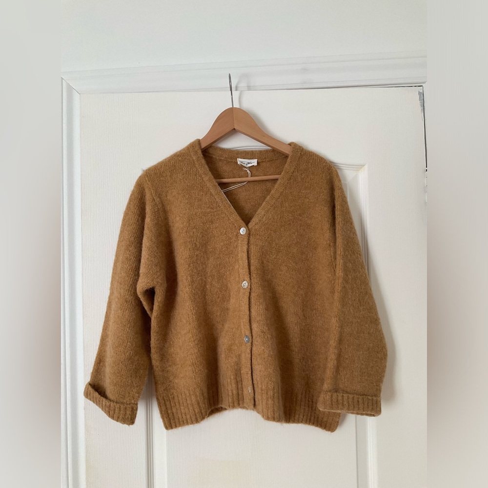 American vintage cardigan French brand size medium